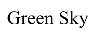 GREEN SKY