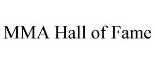 MMA HALL OF FAME