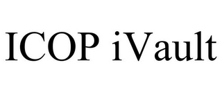ICOP IVAULT
