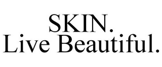 SKIN. LIVE BEAUTIFUL.
