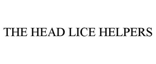 THE HEAD LICE HELPERS