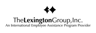 THELEXINGTONGROUP, INC. AN INTERNATIONAL EMPLOYEE ASSISTANCE PROGRAM PROVIDER