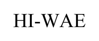 HI-WAE