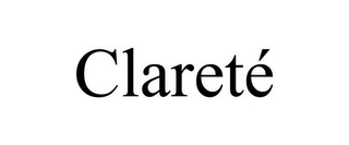 CLARETÉ