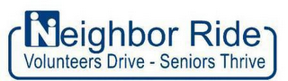 NEIGHBOR RIDE VOLUNTEERS DRIVE - SENIORS THRIVE