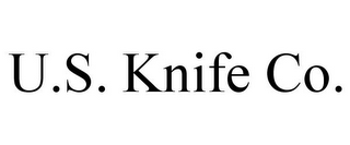 U.S. KNIFE CO.