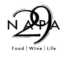 NAPA 29 FOOD | WINE | LIFE