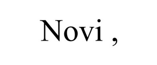 NOVI ,