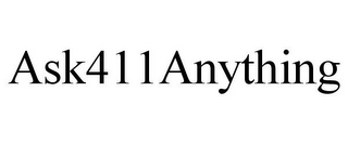 ASK411ANYTHING