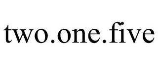TWO.ONE.FIVE