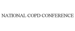 NATIONAL COPD CONFERENCE