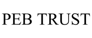 PEB TRUST