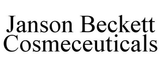 JANSON BECKETT COSMECEUTICALS