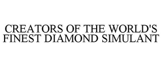 CREATORS OF THE WORLD'S FINEST DIAMOND SIMULANT