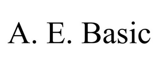 A. E. BASIC