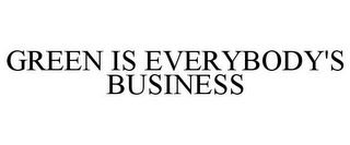 GREEN IS EVERYBODY'S BUSINESS