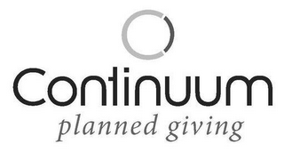 CONTINUUM PLANNED GIVING