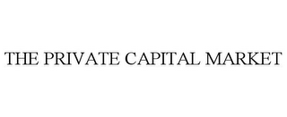 THE PRIVATE CAPITAL MARKET