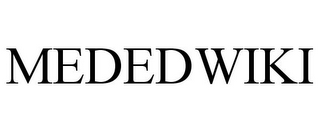 MEDEDWIKI