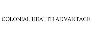 COLONIAL HEALTH ADVANTAGE