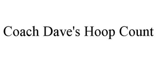 COACH DAVE'S HOOP COUNT