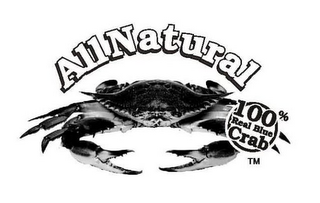 ALLNATURAL 100% REAL BLUE CRAB