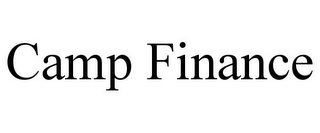 CAMP FINANCE