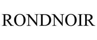 RONDNOIR