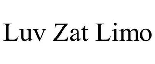 LUV ZAT LIMO
