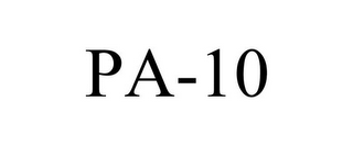 PA-10
