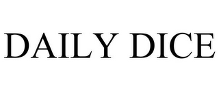 DAILY DICE