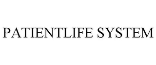 PATIENTLIFE SYSTEM