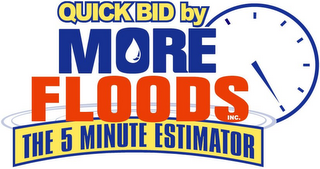 QUICK BID BY MORE FLOODS INC. THE 5 MINUTE ESTIMATOR