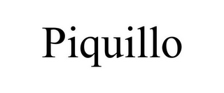 PIQUILLO