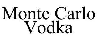 MONTE CARLO VODKA