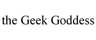 THE GEEK GODDESS