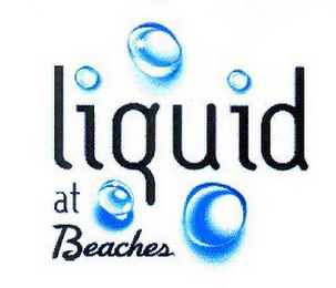 LIQUID AT BEACHES