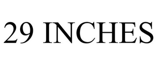 29 INCHES