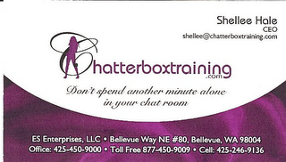 CHATTERBOXTRAINING.COM DON'T SPEND ANOTHER MINUTE ALONE IN YOUR CHAT ROOM