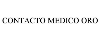 CONTACTO MEDICO ORO