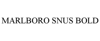 MARLBORO SNUS BOLD