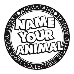 NAME YOUR ANIMAL ANIMALAND CREATE YOUR OWN COLLECTIBLE STUFFED ANIMAL