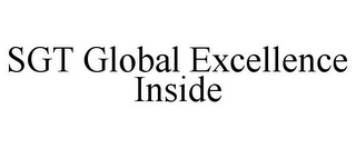 SGT GLOBAL EXCELLENCE INSIDE