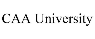 CAA UNIVERSITY