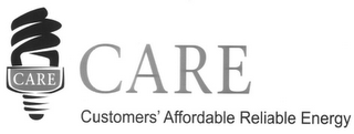 CARE CUSTOMERS' AFFORDABLE RELIABLE ENERGY