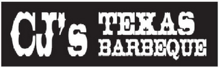 CJ'S TEXAS BARBEQUE