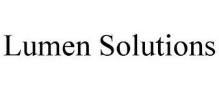 LUMEN SOLUTIONS