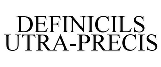 DEFINICILS UTRA-PRECIS