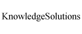 KNOWLEDGESOLUTIONS