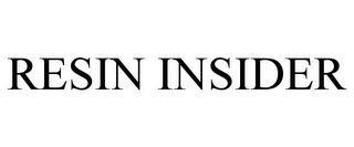 RESIN INSIDER